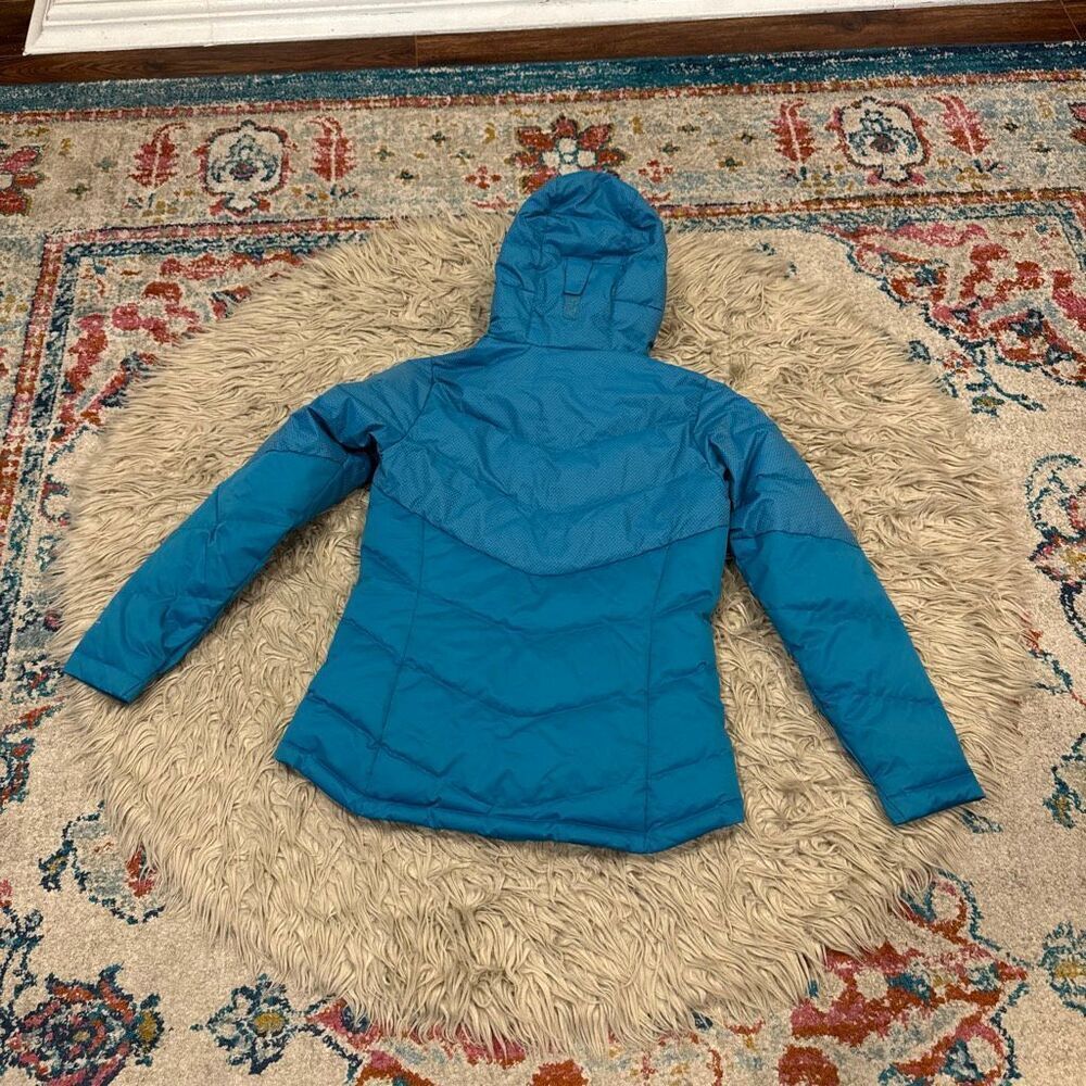 Columbia Teal Omniheat Duck Down Jacket Size M - Picture 6 of 6